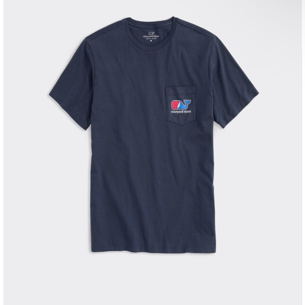 Vineyard Vines Grateful Dead navy Blue Short Sleeve Tee
